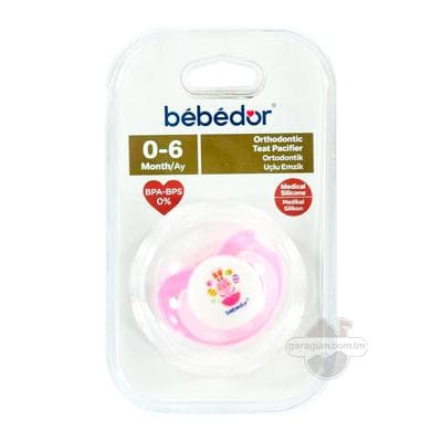 Çagalar üçin emzik Bebedor, (0-6 aý)