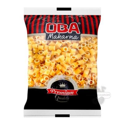 Makaron "OBA" gysga turbajyklar, 400 gr