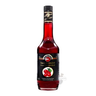 Kokteýl we limonadlar üçin sirop Fo "Klýukwa", 700 ml