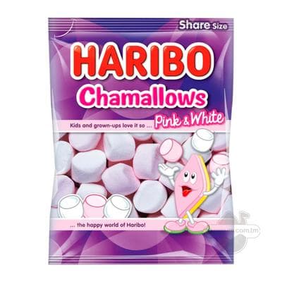 Zefir Haribo "Pink&White", 70 gr