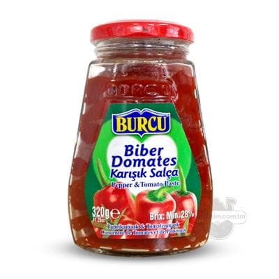 Burç we pomidor pastasy "BURCU", 320 gr