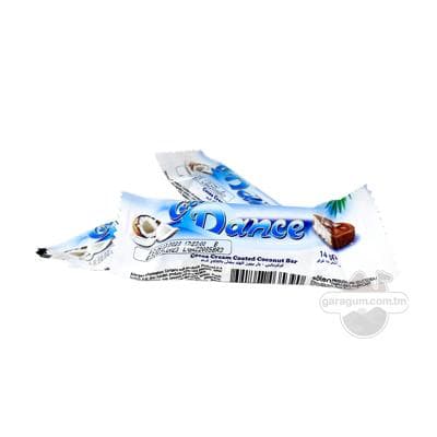 Kakao-krem örtülen kokosly batonçik Şölen "Coco Dance" 336 gr