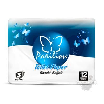 Hajathana kagyzy Papilion, 3 gatly, 12 rulon