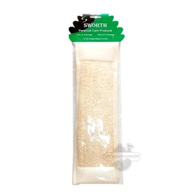 Ten üçin massaž sponž Sworth "Uzyn Kabak Natural" (1 sany)