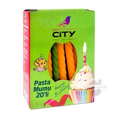 Tort şemleri new CITY sary we ýaşyl (20 sany)