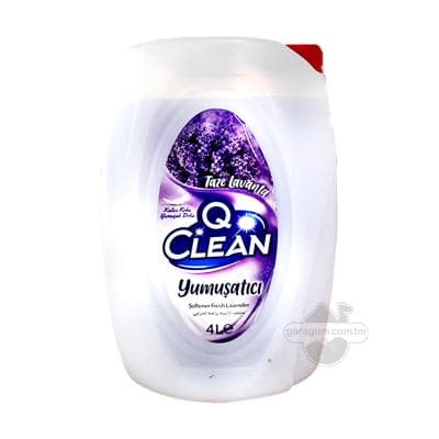Geýim üçin ýumşadyjy Q Clean "Lawanda", 4 lt