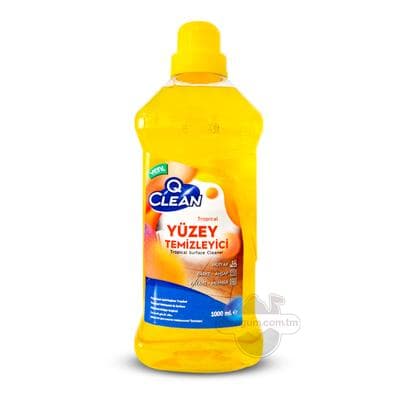 Pol we gaty üstleri arassalaýjy serişde Q Clean "Miweli", 1 lt