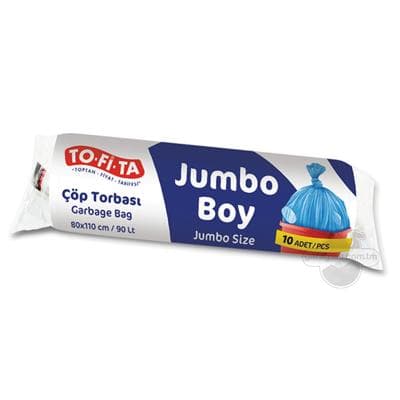 Zibil torbasy "TO.FI.TA" 90 lt, 10 sany