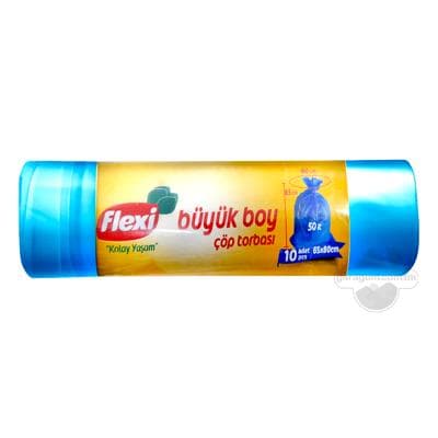 Zibil torbasy "Flexi" 50 lt, 10 sany