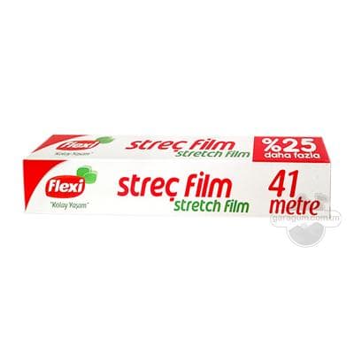 Azyk önümleri üçin streç plýonka "Flexi", 41 metr