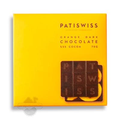 Pyrtykally gara şokolad "Patiswiss" 70 gr