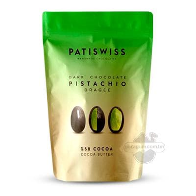 Gara şokolad örtükli pisse draželeri "Patiswiss", 80 gr