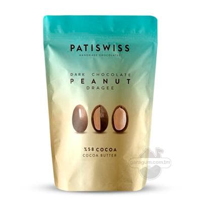 Gara şokoladly arahis draželeri "Patiswiss" 80 gr