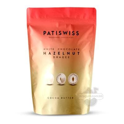 Süýtli şokolad örtükli draže "Patiswiss" tokaý hozly, 80 gr