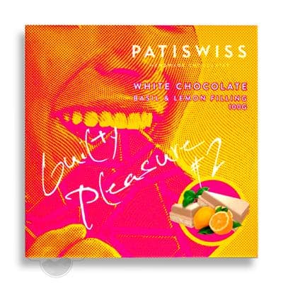Ak şokolad Patiswiss "Guilty plesure" limon we reýhan goşulan, 100 gr