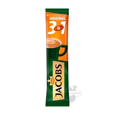Kofe Jacobs Original, 3x1 kiçi paket 12 gr