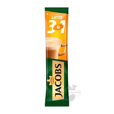 Kofe Jacobs Latte, 3x1 kiçi paket 13 gr