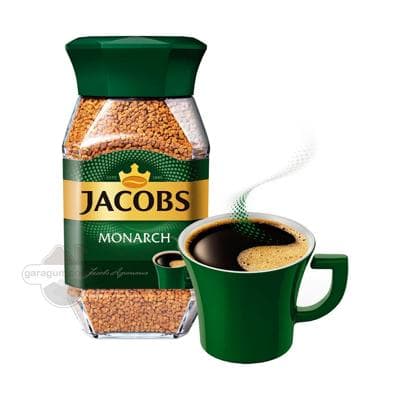 Kofe Jacobs Monarch, çüýşe gapda 47.5 gr