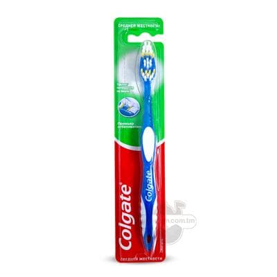 Diş şýotkasy Colgate "Премьер отбеливания", orta derejeli ýumşaklyk