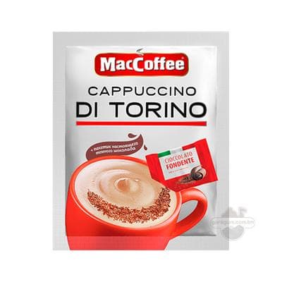 Kofe MacCoffee "Cappuccino" şokolad owuntyklary bilen, 25.5 gr