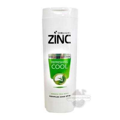 Goňaga garşy şampun ZINC "Refreshing cool" 340ml