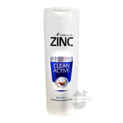 Goňaga garşy şampun ZINC "Clean active" 340ml