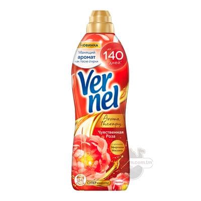 Geýim üçin ýumşadyjy Vernel "Duýgur bägül", 870 ml