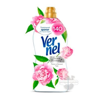 Geýim üçin ýumşadyjy Vernel Aroma "Pion we ak çaý" 1.74 lt